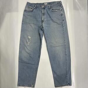 Calvin Klein Men's Jeans Carpenter Straight Leg Stonewash Size 38 STAINS